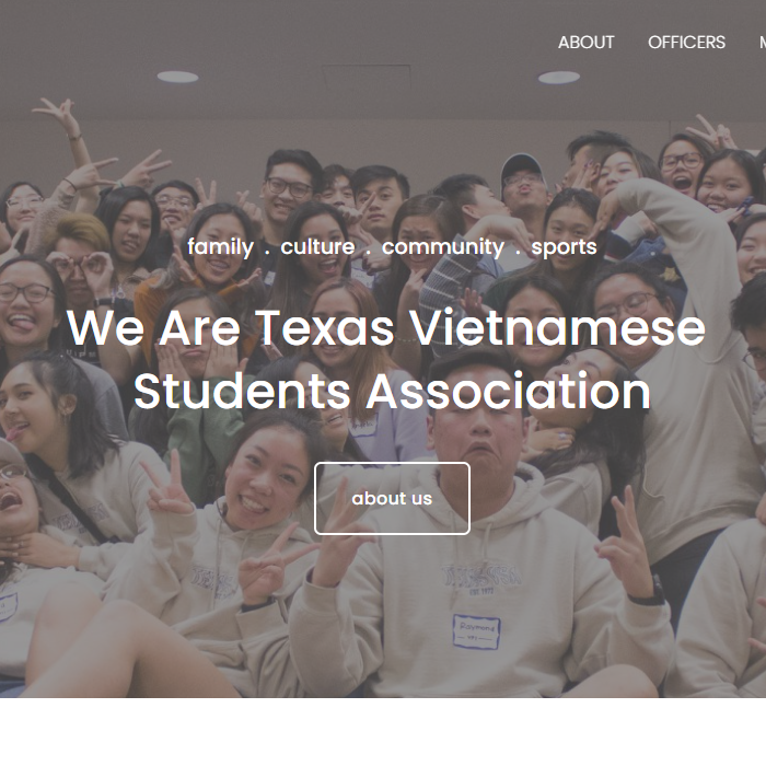 Vietnamese Cultural Organizations in USA - Texas Vietnamese Students Association